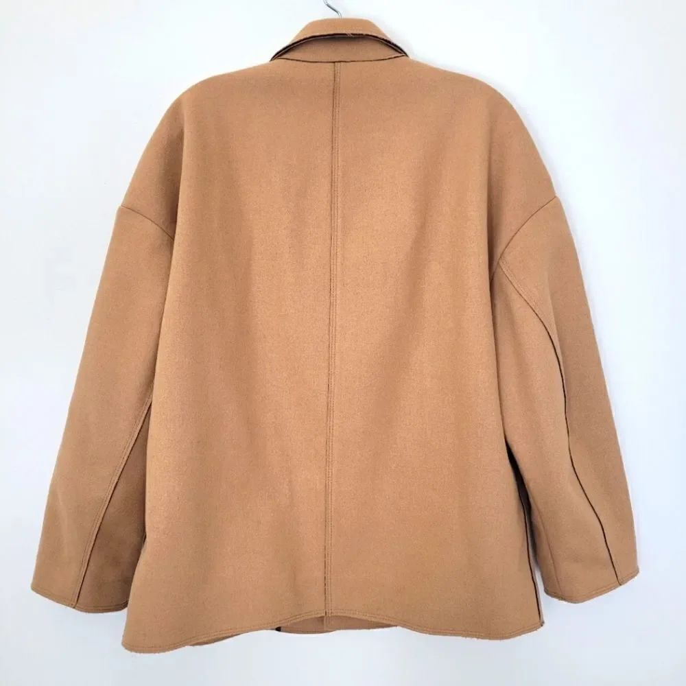 GAP drop shoulder wool blend jacket - Picture 11 of 15